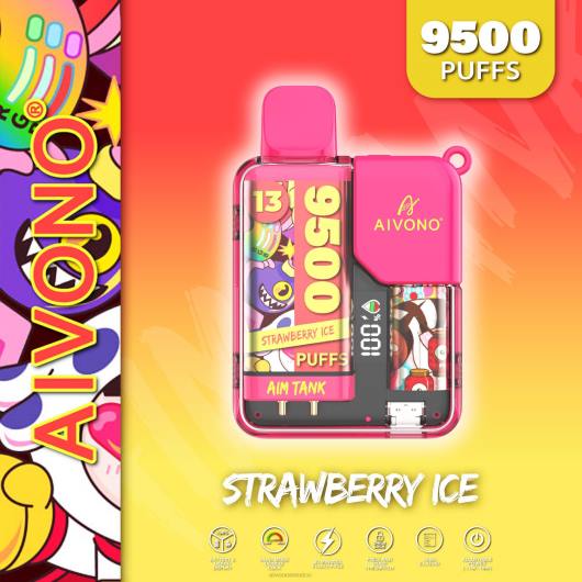 hielo de fresa Aivono AIM TANK 9500 TRF438 | Aivono Vaper